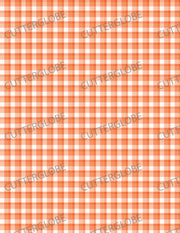 Gingham 004 Transfer (Orange)